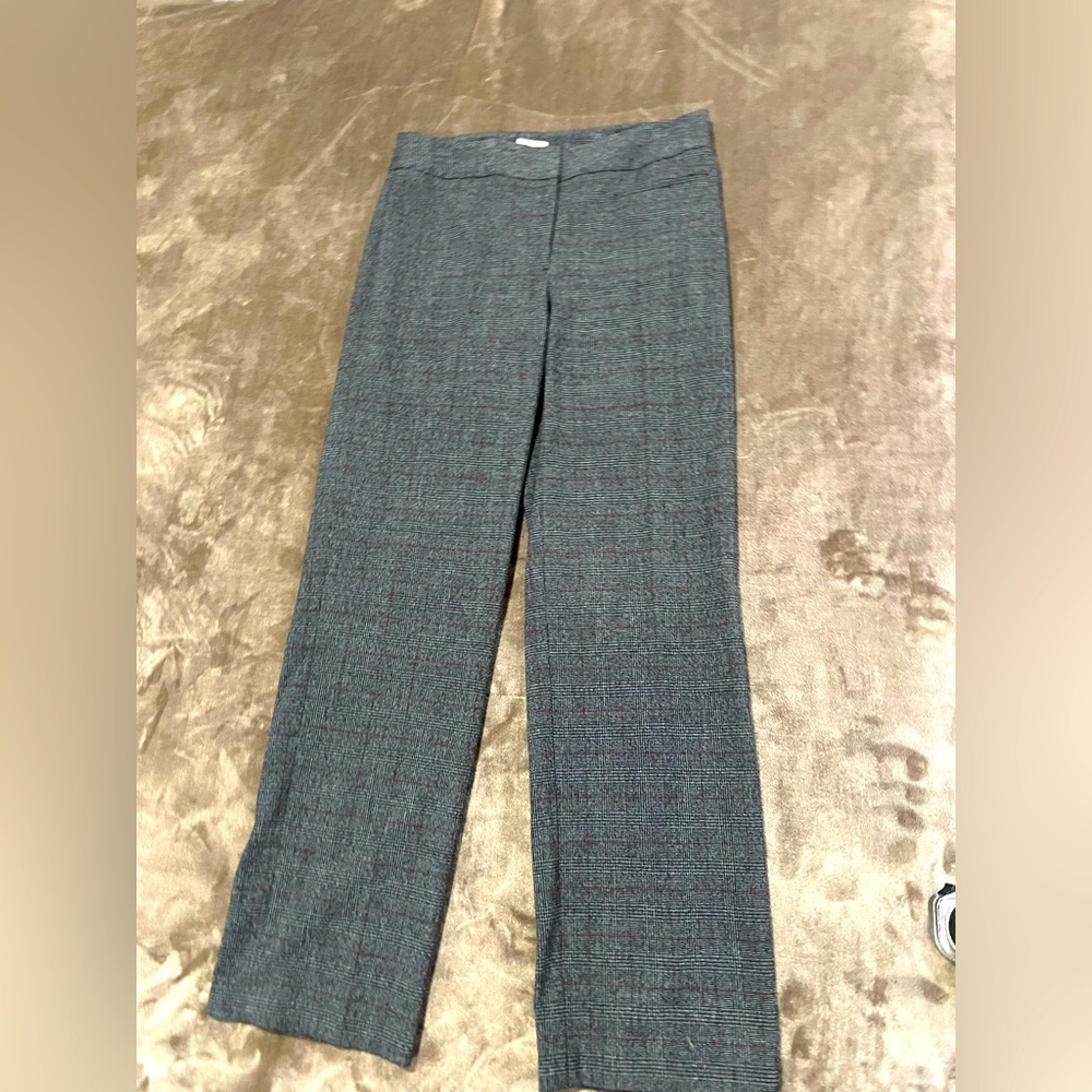 Chico’s windowpane trousers